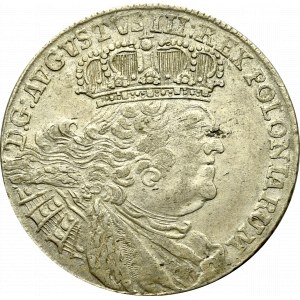 Germany, Saxony, Friedrich August II, 18 groschen 1755, Leipzig