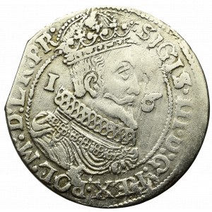 Sigismund III, 18 groschen 1624, Danzig - date overstriked