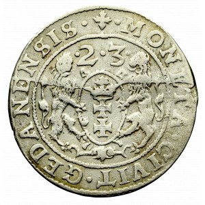 Sigismund III, 18 groschen 1623, Danzig