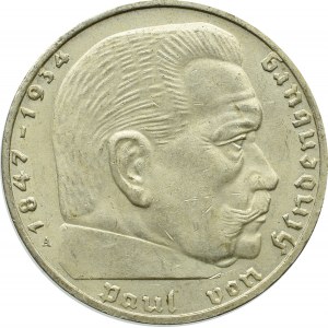 III Reich, 2 mark 1939 A Hindenburg