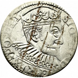 Sigismund III, 3 groschen 1597, Riga