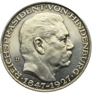 Germany, Medal 1927 Hindenburg