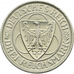 Weimar Republic, 3 mark 1930