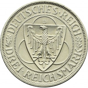Republika Weimarska, 3 marki 1930