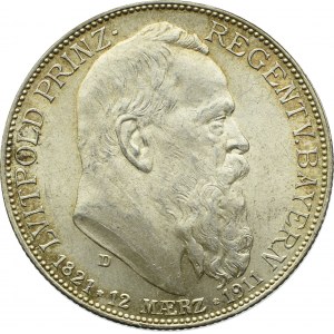 Germany, Bayern, 2 mark 1911