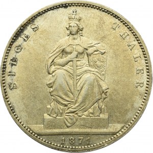 Germany, Preussen, Thaler 1871