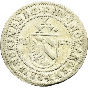 Germany, Nurnberg, 15 kreuzer 1622