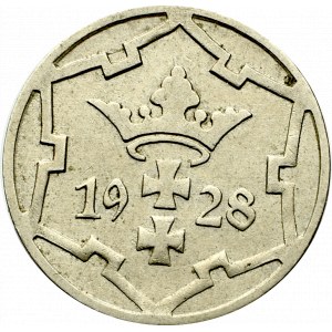 Free City of Danzig, 5 pfennig 1928