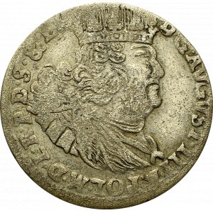 Saxony, Friedrich August II, 6 groschen 1762, Danzig