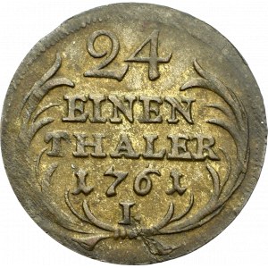 August III Sas, 1/24 talara 1761, Lipsk