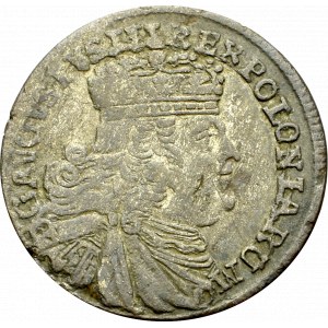 August III Sas, Trojak 1754, Lipsk