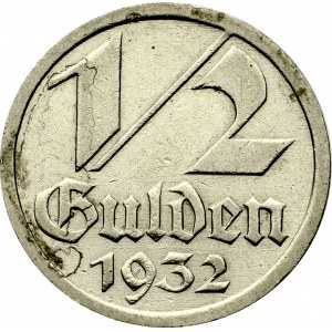 Wolne Miasto Gdańsk, 1/2 gulden 1932