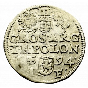 Sigismund III, 3 groschen 1594, Olcusia