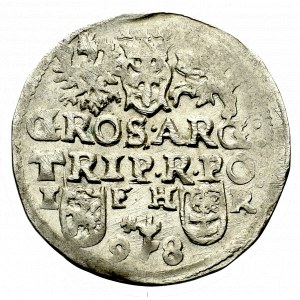 Sigismund III, 3 groschen 1598, Posen