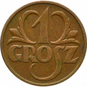 II Republic of Poland, 1 groschen 1933