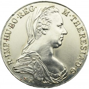 Austro-Hungary, Marie Theresia, Thaler 1780 restrike