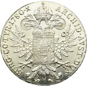 Austro-Hungary, Marie Theresia, Thaler 1780 restrike