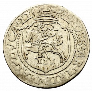 Sigismund II Augustus, 3 groschen 1564, Vilnius - L/LI