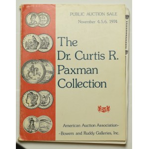 American Auction Association, Katalog kolekcji Dr. Curtis Paxman