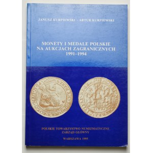 Kurpiewski J. i A., Monety i medale polskie na aukcjach zagranicznych 1991-1994