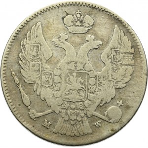 Poland under Russia, 30 kopecks=2 zloty 1836 MW