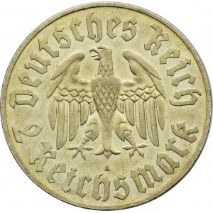 III Reich, 2 mark 1935 Martin Luther