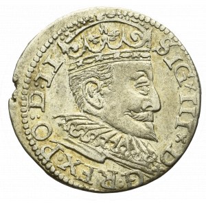 Sigismund III, 3 groschen 1595, Riga