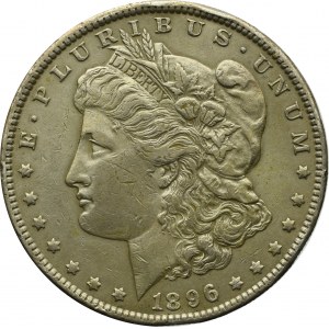 USA, Morgan dollar 1896