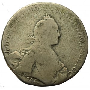Russia, Catherine II, Rouble 1772