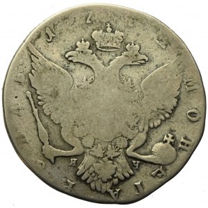 Russia, Catherine II, Rouble 1772