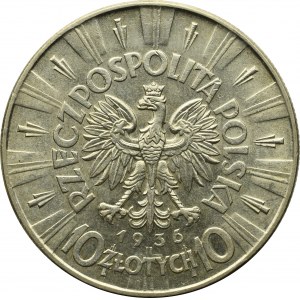 II Republic of Poland, 10 zloty 1936 Pilsudski