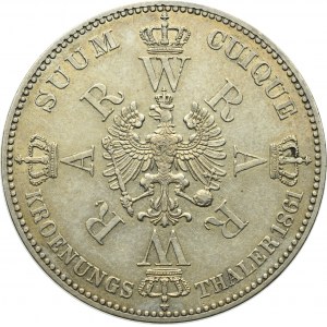 Germany, Preussen, Thaler 1861
