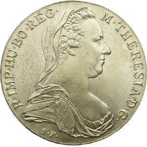 Austro-Hungary, Marie Theresia, Thaler 1780 - restrike