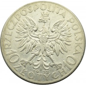 II Republic of Poland, 10 zloty 1932 Polonia