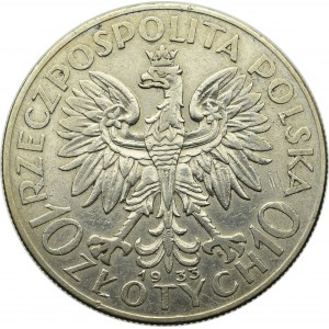 II Republic of Poland, 10 zloty 1933 Polonia