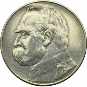 II Republic of Poland, 10 zloty 1937 Pilsudski