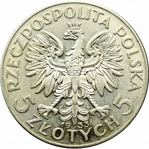 II Republic of Poland, 5 zloty 1932 Polonia