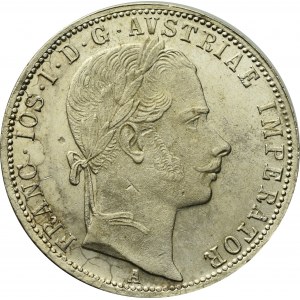 Austria, 1 florin 1861