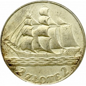 II Republic of Poland, 2 zloty 1936 Ship