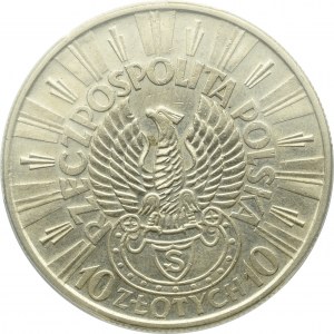 II Republic of Poland, 10 zloty 1934 Riffle eagle - PCGS AU53