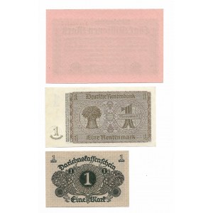 Germany, set of banknotes set (3 pcs)