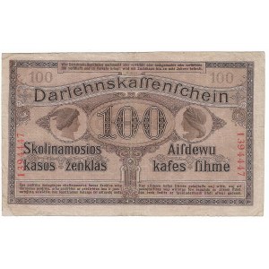 Polska, 100 marek 1918, Kowno