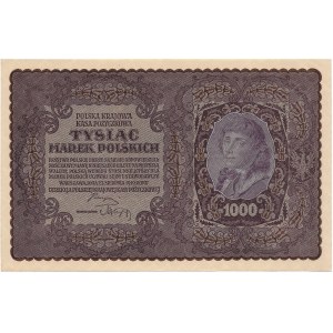 II Rzeczpospolita, 1.000 marek polskich 1919 I ser. CT