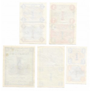 PRL, zestaw biletów towarowych 1976-1977