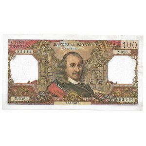 Francja, 100 franków 1968