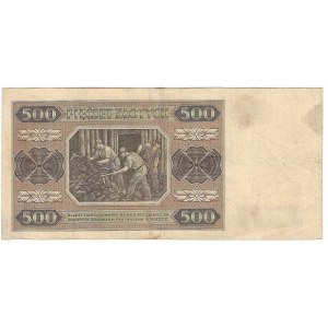PRL, 500 złotych 1948 AN