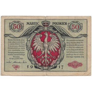 Generalne Gubernatorstwo, 50 marek polskich 1916, Jenerał