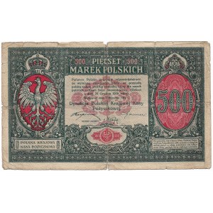 Generalne Gubernatorstwo, 500 marek polskich 1919