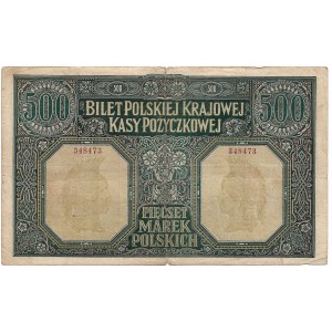 Generalne Gubernatorstwo, 500 marek polskich 1919