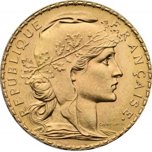 France, 20 francs 1910